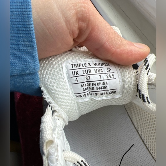 Balenciaga Triple S Sneakers size 37/7 - Picture 2 of 6